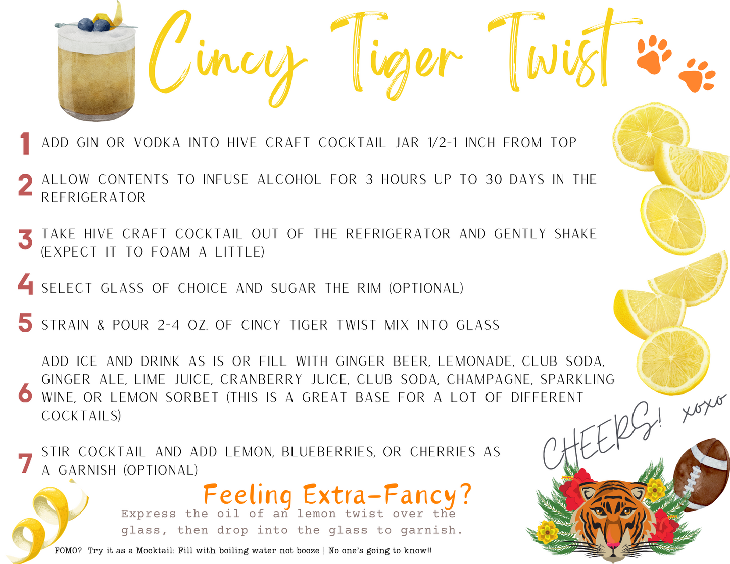 Unleash the Zest with Hive Craft's Cincy Tiger Twist