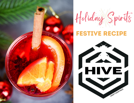 Hive Craft Cocktails Holiday Spirits - Festive Blend from Thanksgiving through New Year's Celebrations